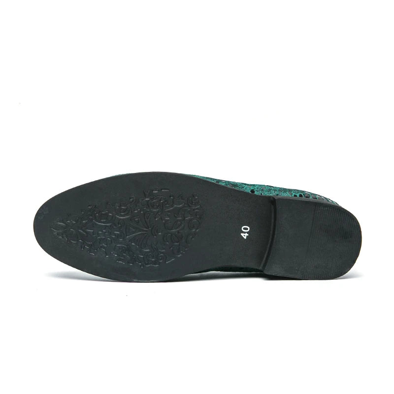 Chaussures de banquet pour hommes les plus vendues Europe Amérique Chaussures plates confortables à semelles souples Chaussures de bureau pour hommes d'affaires