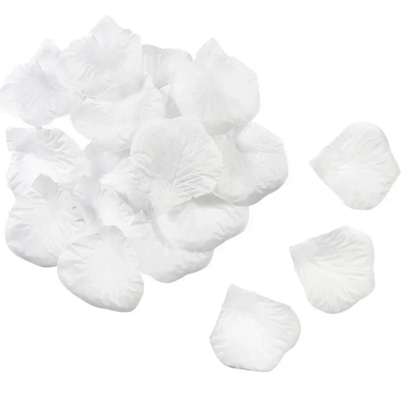 1000Pcs Artificial Silk Rose Petals Romantic Party Home Decoration Valentine's Day Wedding Wreath Flower Rose Petals Decoration