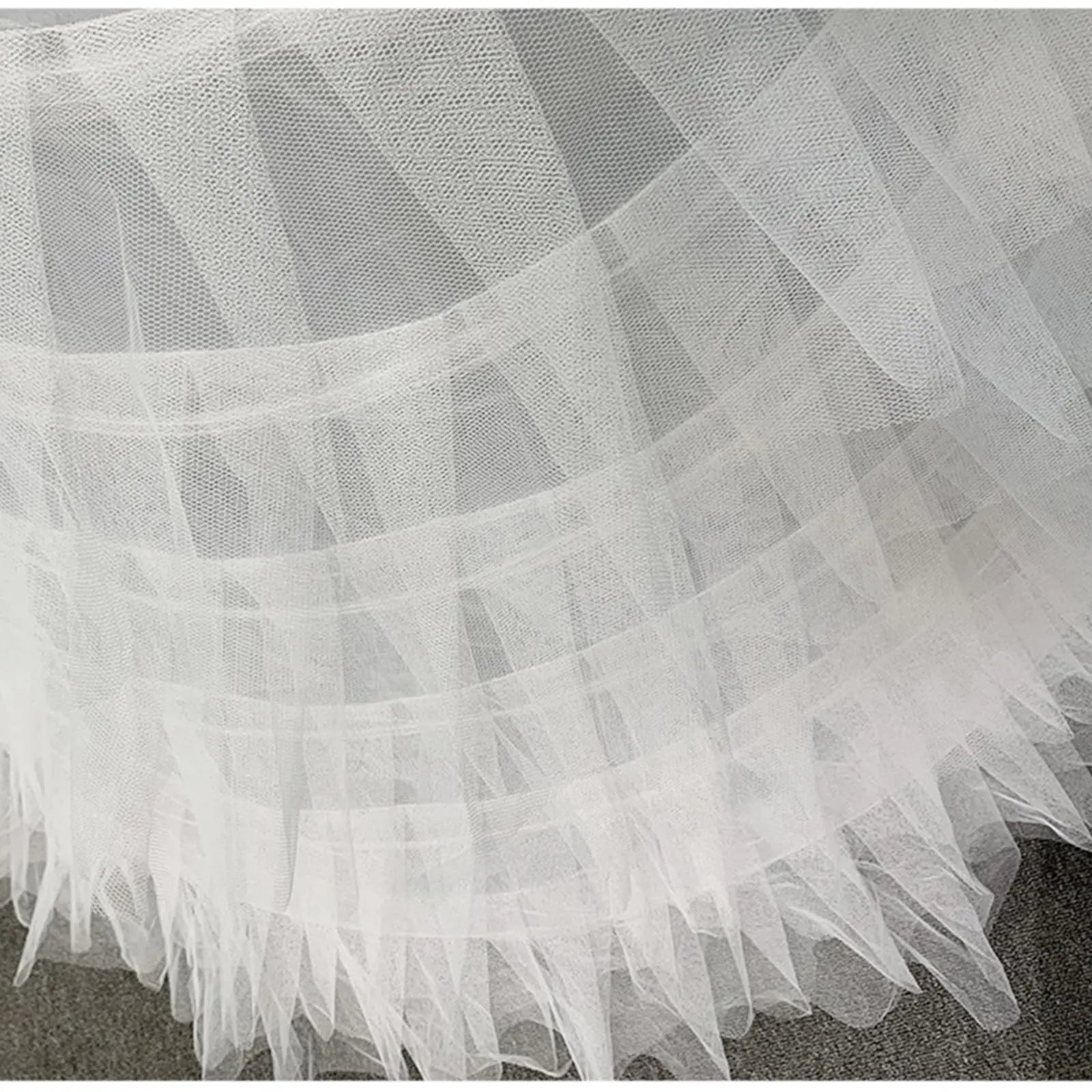 Full White Ball Gown Hoops Wedding Accessories Petticoat Underskirt Slips Quinceanera Gown for Wedding Dress