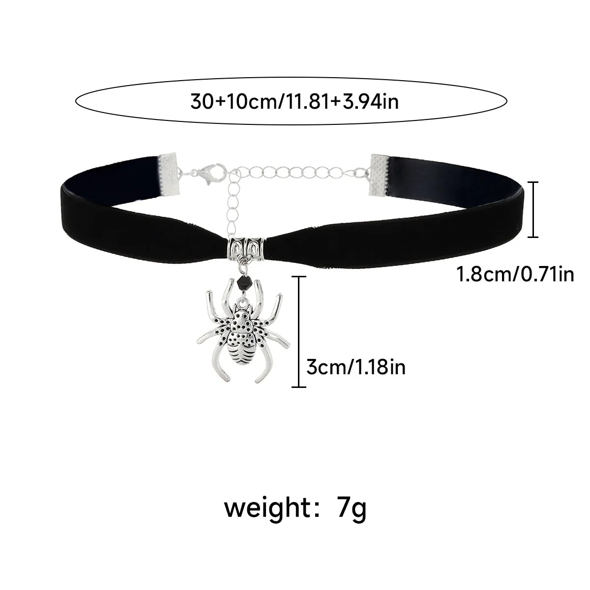 Collier ras-du-cou « rose épanouie en dentelle gothique » — style Lolita