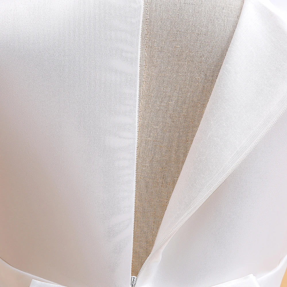 Robes de demoiselle d'honneur élégantes pour filles, robe de soirée de mariage, première communion blanche, robe de soirée longue, vêtements d'été pour enfants