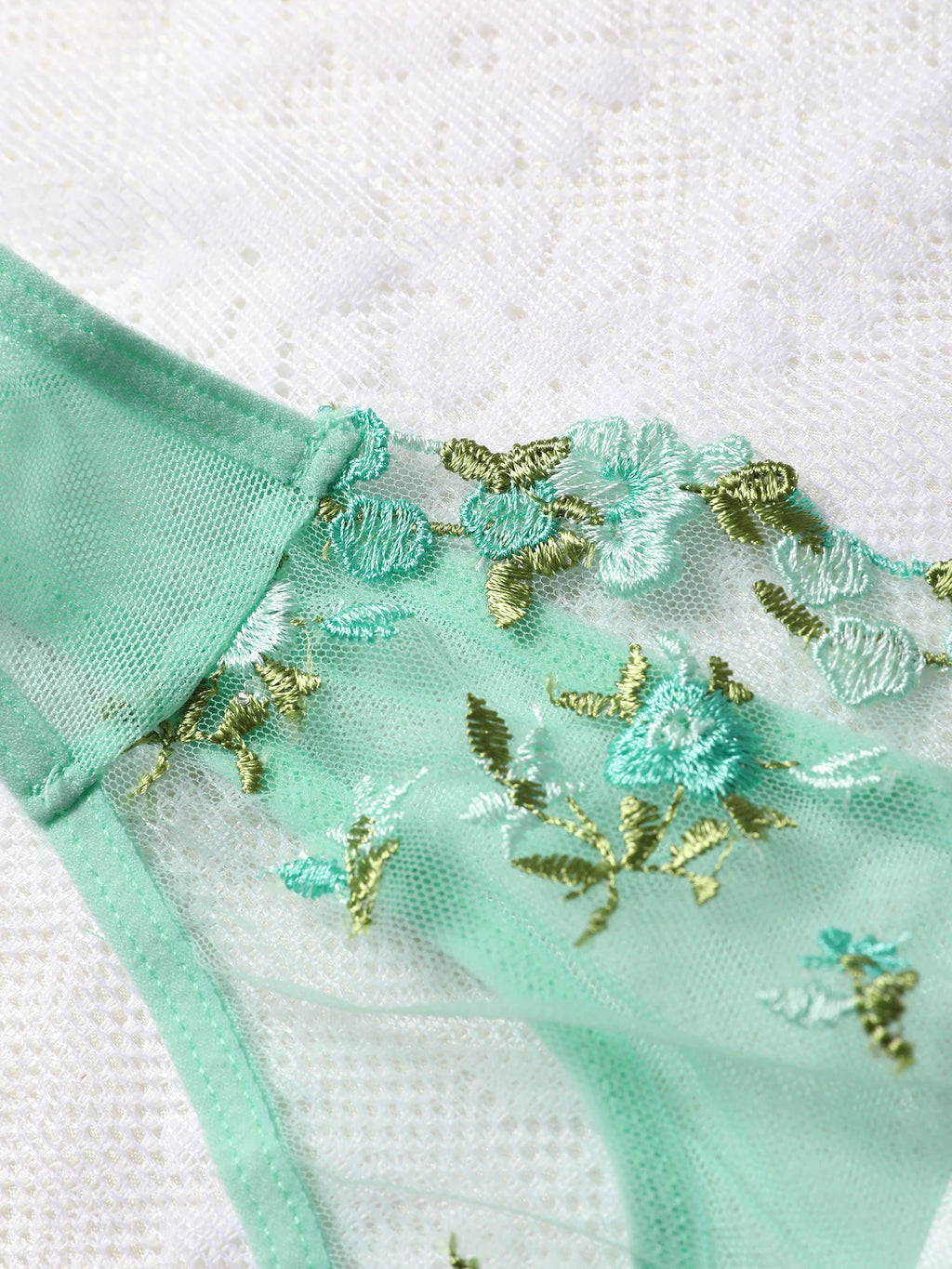 New Candy-colored Fairy Lingerie Underwear Transparent Lace Exotic Set See-Through Delicate Bilizna Sexy Fancy Intimate Push Up