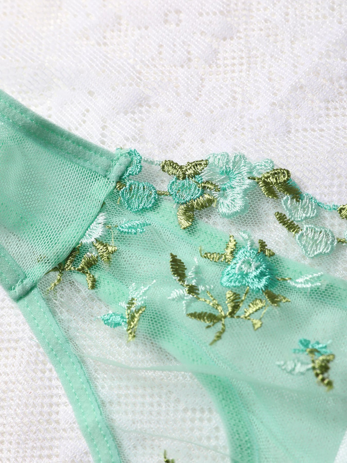 New Candy-colored Fairy Lingerie Underwear Transparent Lace Exotic Set See-Through Delicate Bilizna Sexy Fancy Intimate Push Up