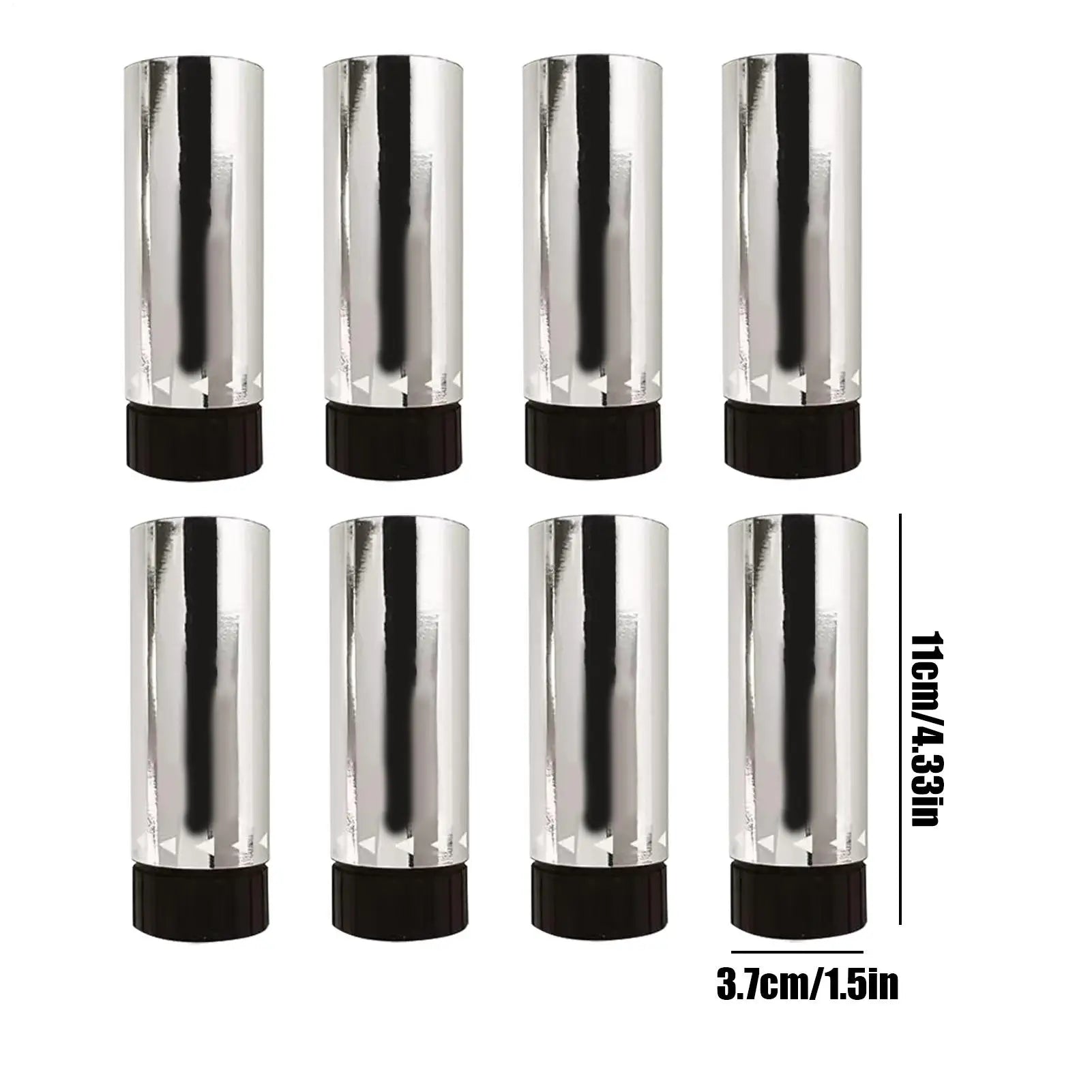 8pcs Confetti Cannons Confetis Weddings Launches Petal Launches Cannon Wedding Confetti Confetti Parties Fun Party Supplies