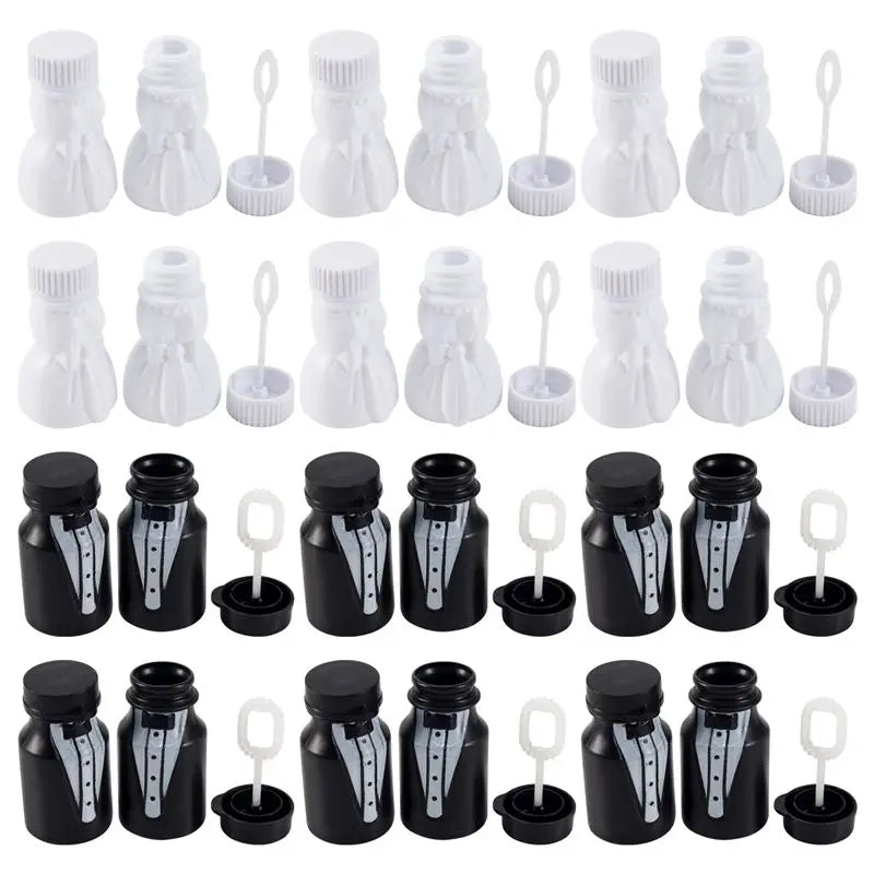 Wedding Bubble Bottles – Set of 24