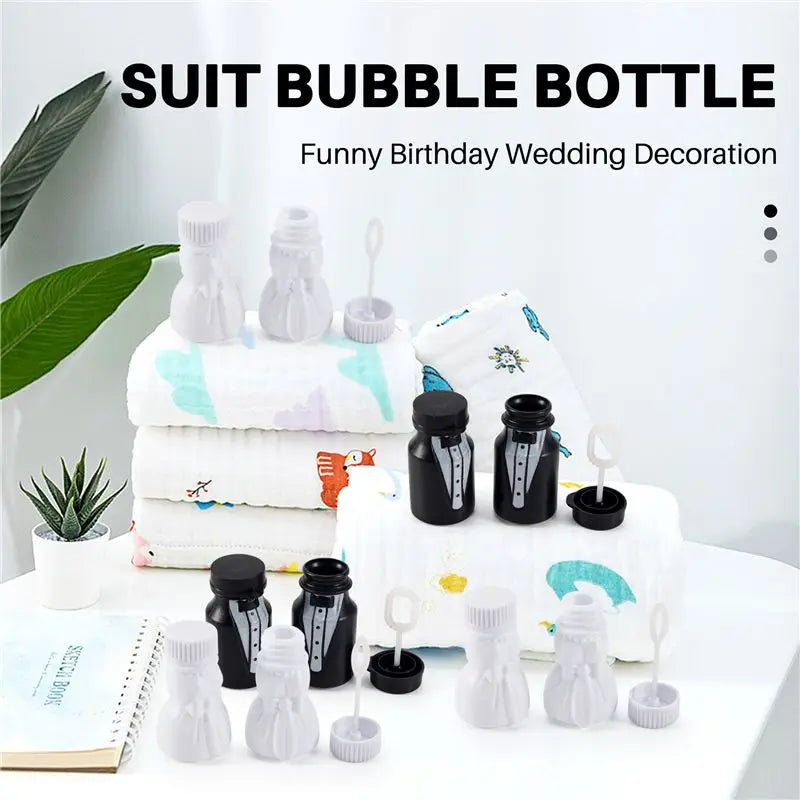 Wedding Bubble Bottles – Set of 24