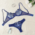 New Candy-colored Fairy Lingerie Underwear Transparent Lace Exotic Set See-Through Delicate Bilizna Sexy Fancy Intimate Push Up