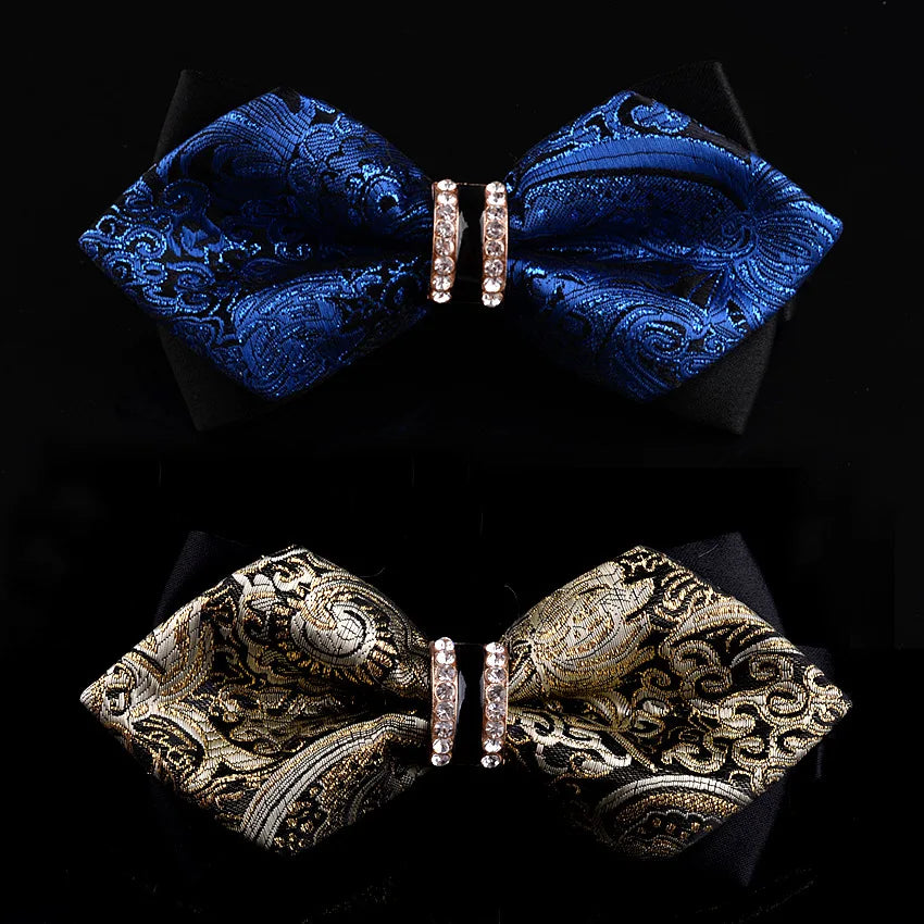 Nœud Papillon Fait à la Main de Haute Qualité pour Hommes, Banquet d'Affaires, Mariage, Hôte, Costume de Marié, Chemise, Bijoux, Cadeaux, Nœud Papillon en Velours