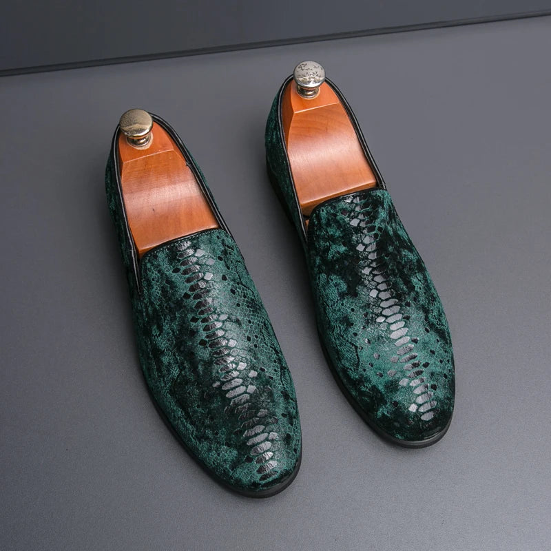 Chaussures de banquet pour hommes les plus vendues Europe Amérique Chaussures plates confortables à semelles souples Chaussures de bureau pour hommes d'affaires
