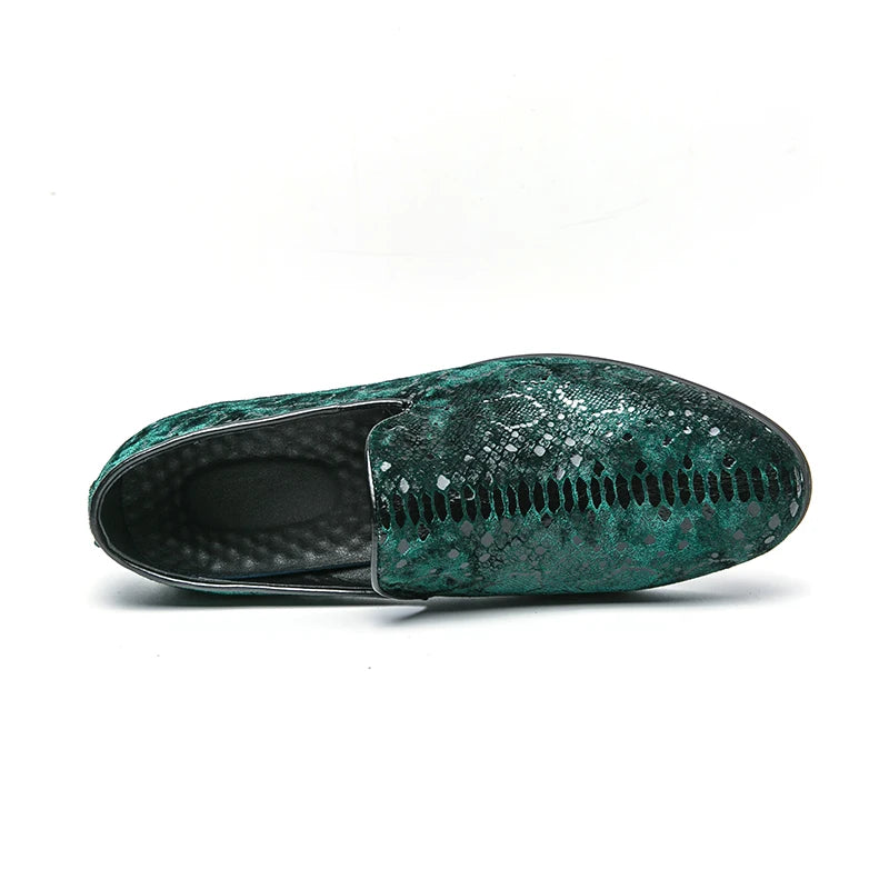 Chaussures de banquet pour hommes les plus vendues Europe Amérique Chaussures plates confortables à semelles souples Chaussures de bureau pour hommes d'affaires