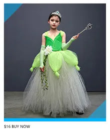 Costume de petite fille vampire gothique Robe de reine maléfique Tutu pour Halloween Fête cosplay Vêtements pour enfants Déguisement