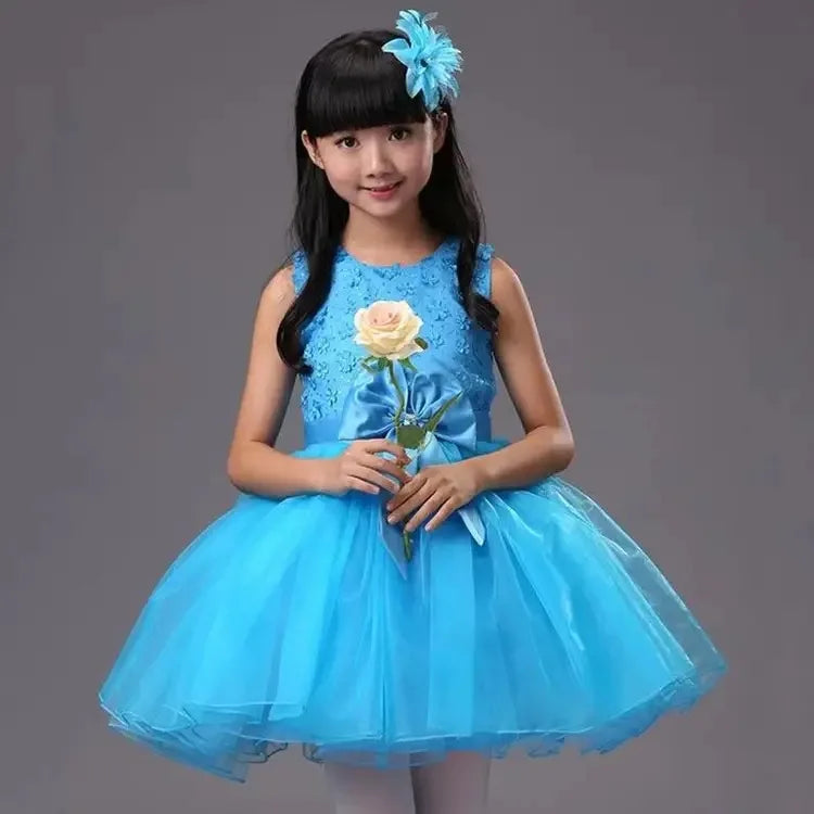 Robe de demoiselle d'honneur pour mariage, pour bébé fille de 2 à 8 ans, tenues d'anniversaire, robes de première communion pour enfants, tenues de fête pour petites filles