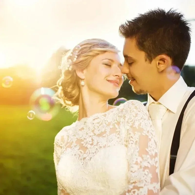 100/10 pièces Cœur d'amour Baguette Tube Vide Transparent Bouteilles de Savon à Bulles avec Poignée Cœur Cadeaux de Mariage pour Invités Décoration de Fête Jouets pour Enfants