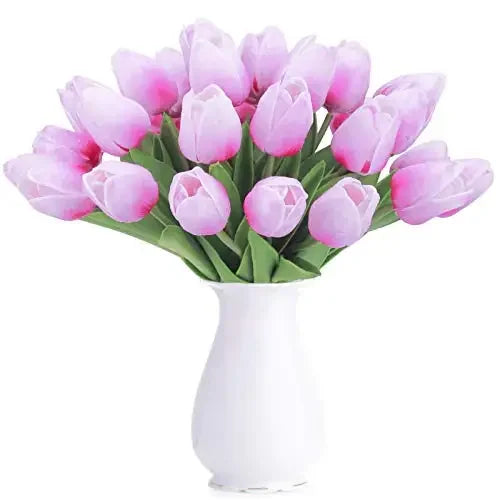 Tulipes noires artificielles "effet naturel" pour décoration de mariage (Lot de 20)