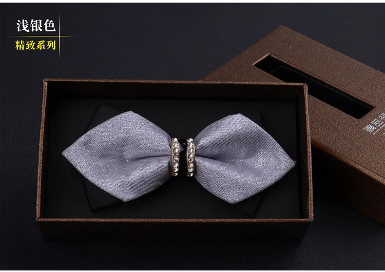 Nœud Papillon Fait à la Main de Haute Qualité pour Hommes, Banquet d'Affaires, Mariage, Hôte, Costume de Marié, Chemise, Bijoux, Cadeaux, Nœud Papillon en Velours