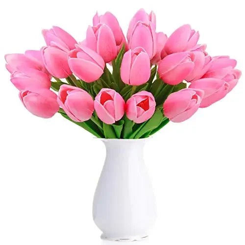 Tulipes noires artificielles "effet naturel" pour décoration de mariage (Lot de 20)
