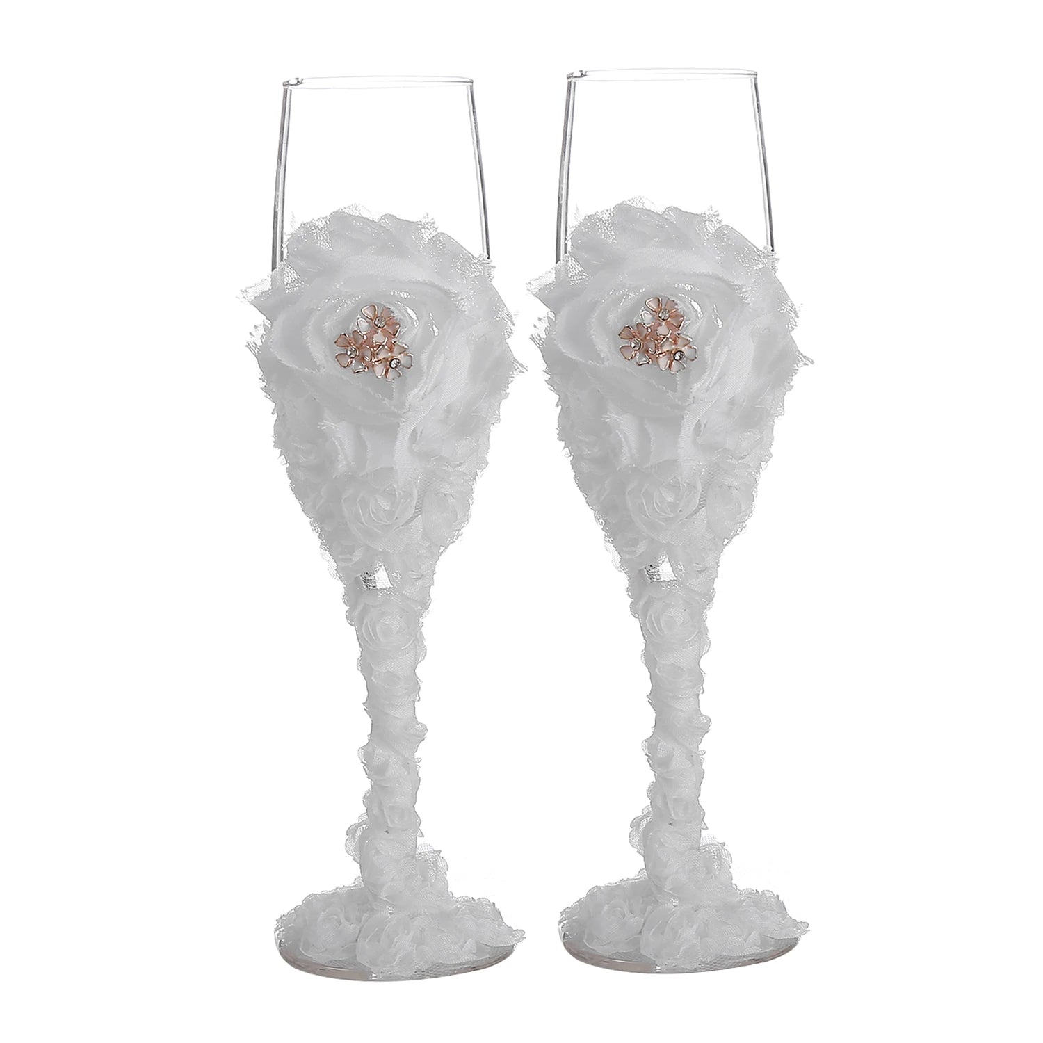 Ensemble de quatre pièces de vaisselle de mariage de style occidental avec gobelets, cadeaux de témoins pour les mariés, verres à vin