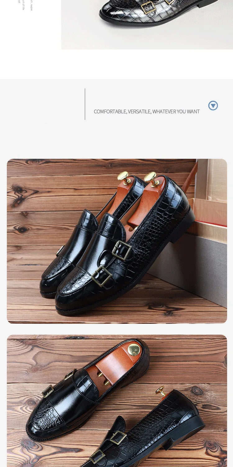 Nouvelles chaussures de ville Richelieu pour homme, chaussures de mariage en cuir, bout pointu, style italien, Sapato Oxford Masculino