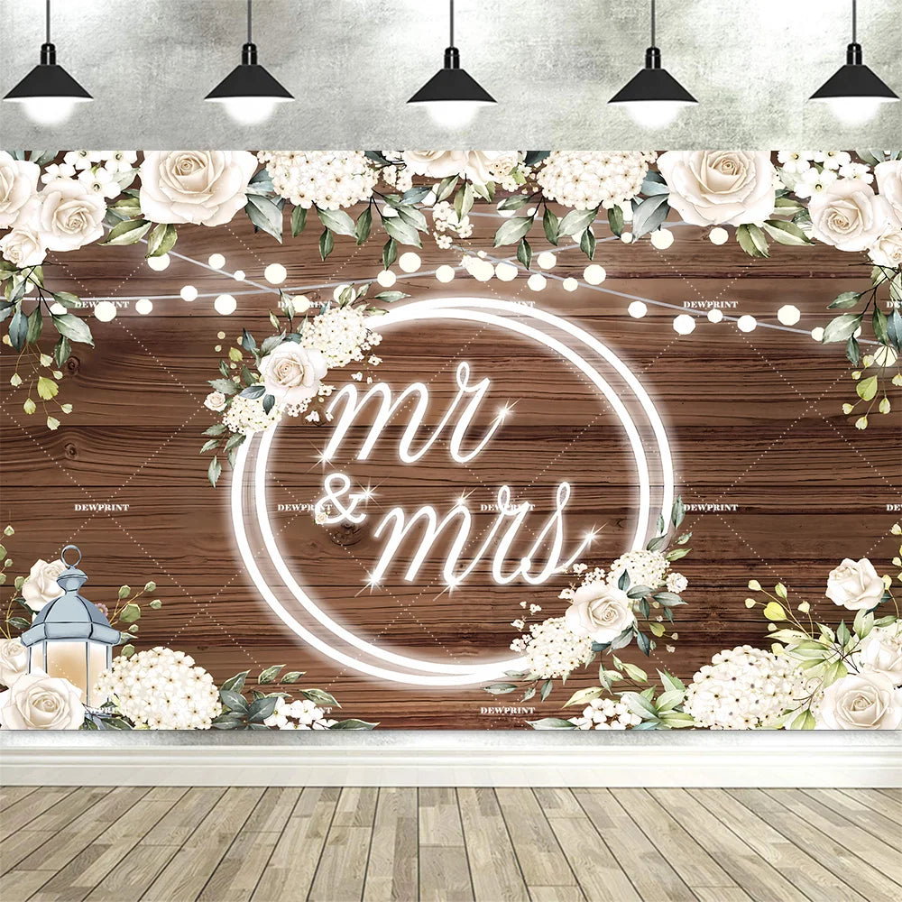 Toile de fond murale de fleurs de mariage, mur floral, pour douche nuptiale, séance photo, décor de mariage pour réception, bannière de fond de photographie de roses