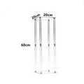 10pcs Acrylic Vases Clear Vases Table Centerpieces Wedding Decor Floral Columns