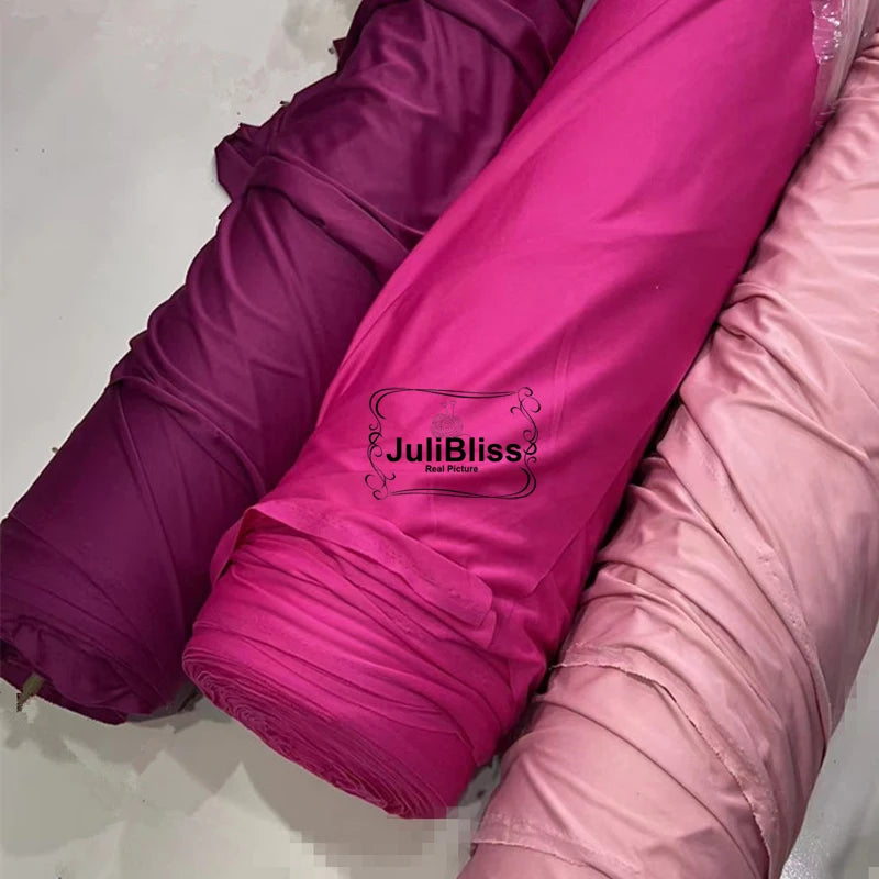 Tissu jersey extensible tricoté, bon drapé pour la décoration de mariage, les toiles de fond de fête, les rideaux, les arrière-plans de photographie, largeur 170 cm