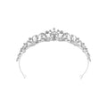 Accessoires pour cheveux Strass Couronnes de mariée Cristal Couronne de mariage élégante Tiaras de princesse légères et tendance Célébrations