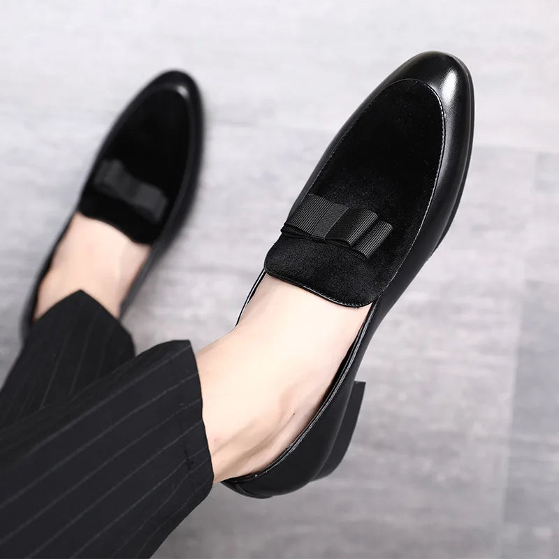Chaussures habillées pour hommes en cuir verni Mocassins Chaussures habillées de mariage Oxford pour hommes Chaussures en cuir pour hommes de bureau 2023 Formel Coiffeur Zapatos
