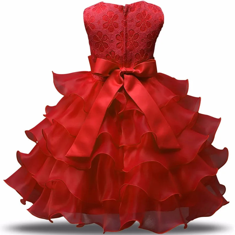 Robe de demoiselle d'honneur pour mariage, pour bébé fille de 2 à 8 ans, tenues d'anniversaire, robes de première communion pour enfants, tenues de fête pour petites filles