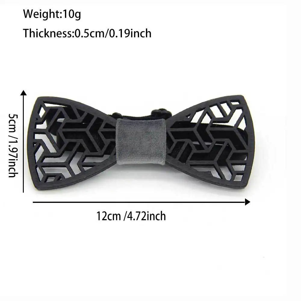 Nœuds Papillon en Bois pour Hommes, Cadeau de Noël, Nœuds Papillon en Bois pour Gentilshommes, Nœuds Papillon de Mariage, Nœuds Papillon Papillon de Fête, Cravate Papillon Tendance pour Homme