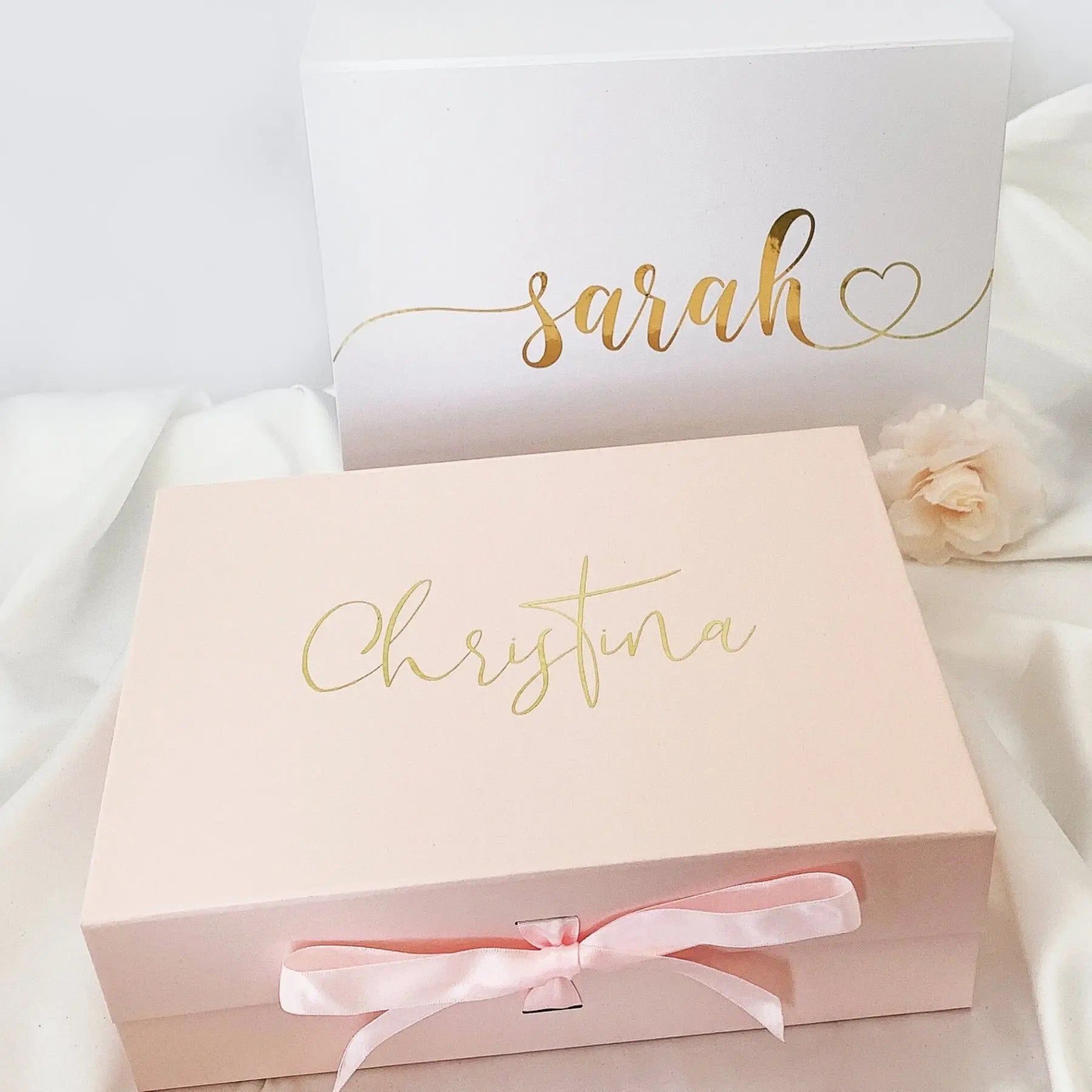 Coffret Cadeau Demoiselle d'honneur Personnalisé Boîte Cadeau Témoin de Mariage Personnalisée Avec Prénom Coffret Cadeau Pour Anniversaire Noël