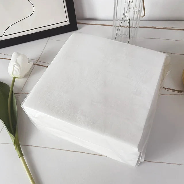 50 serviettes personnalisées Mariage Fiançailles Décoration de table de dîner Serviettes de bar personnalisées BEAUCOUP DE COULEURS disponibles