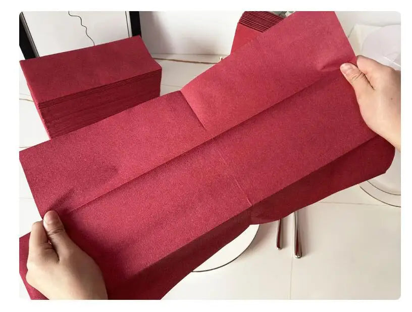 50pcs Personalized Napkins Wedding Engagement Party Table Dinner Decoration Custom Bar Napkins LOTS of COLORS Avail