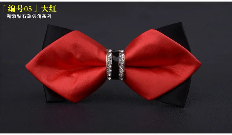 Nœud Papillon Fait à la Main de Haute Qualité pour Hommes, Banquet d'Affaires, Mariage, Hôte, Costume de Marié, Chemise, Bijoux, Cadeaux, Nœud Papillon en Velours
