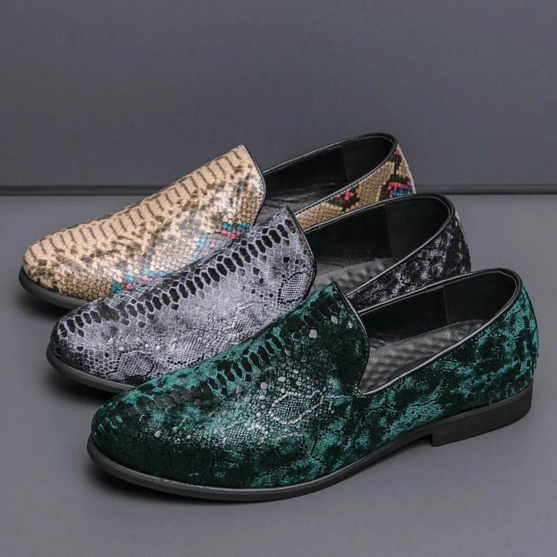 Chaussures de banquet pour hommes les plus vendues Europe Amérique Chaussures plates confortables à semelles souples Chaussures de bureau pour hommes d'affaires