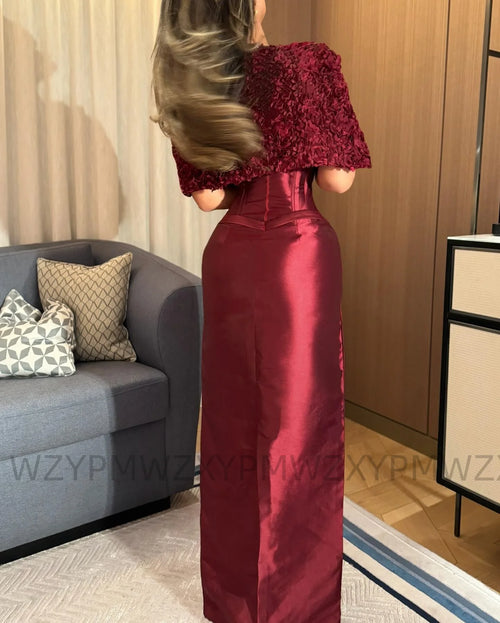 1Robes personnalisées pour la mère de la mariée Ypmwzx Robe de soirée fourreau bustier longueur ras du sol robes de soirée فستان