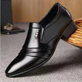 Chaussures de ville pour hommes, luxe, en cuir verni, style Oxford, pour hommes, chaussures habillées en cuir de haute qualité