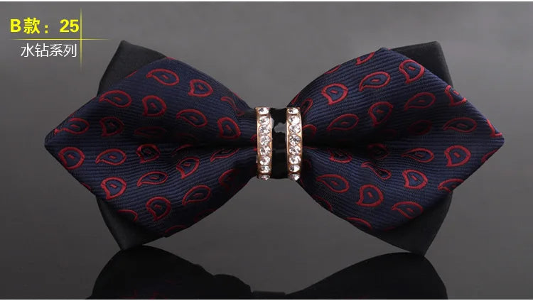 Nœud Papillon Fait à la Main de Haute Qualité pour Hommes, Banquet d'Affaires, Mariage, Hôte, Costume de Marié, Chemise, Bijoux, Cadeaux, Nœud Papillon en Velours