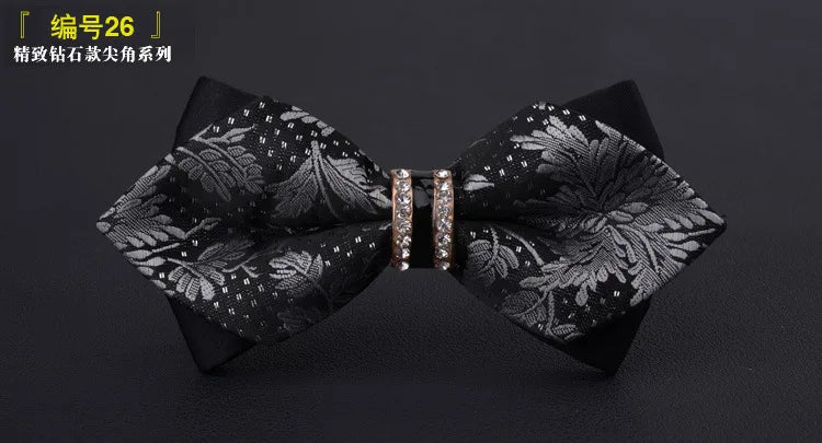 Nœud Papillon Fait à la Main de Haute Qualité pour Hommes, Banquet d'Affaires, Mariage, Hôte, Costume de Marié, Chemise, Bijoux, Cadeaux, Nœud Papillon en Velours