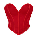 Sexy Women Overbust Corsets / Golden  Lace Up Body Shaper / Lingerie Gothic Corselet
