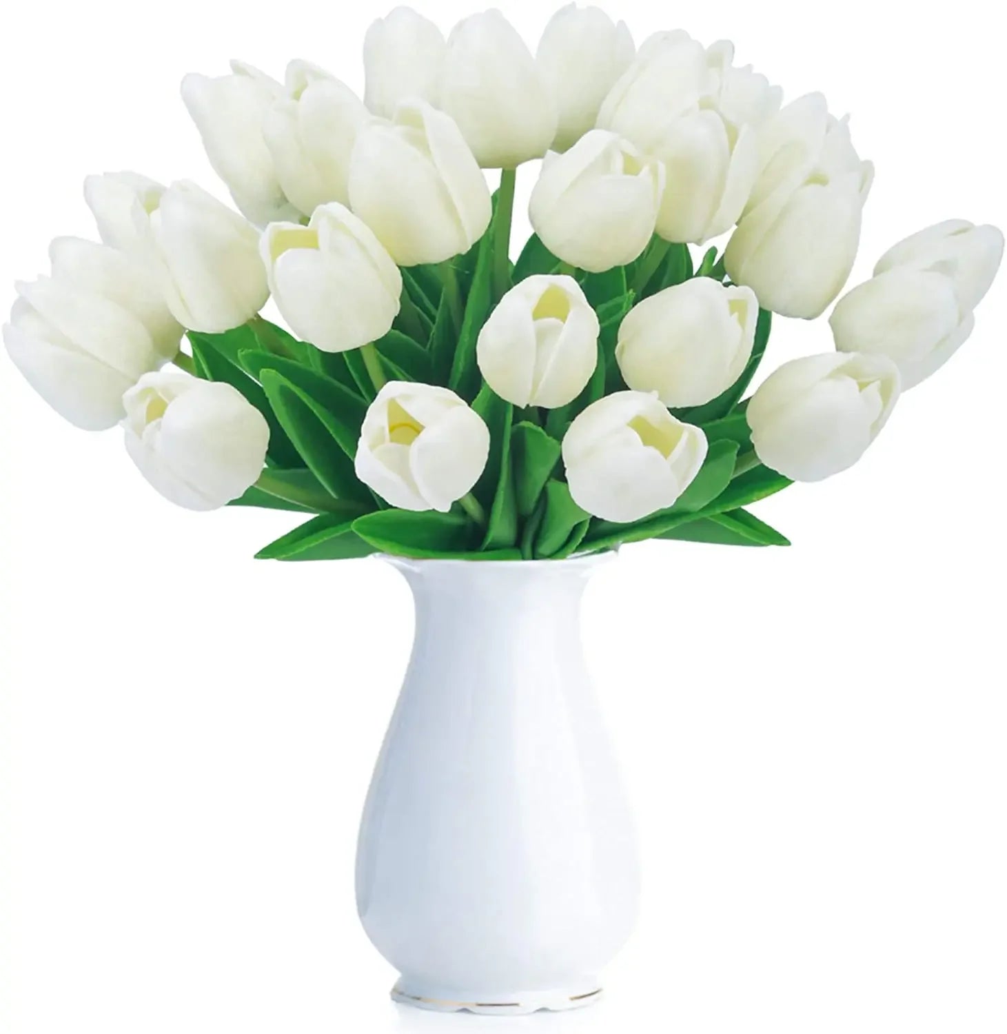 Tulipes noires artificielles "effet naturel" pour décoration de mariage (Lot de 20)