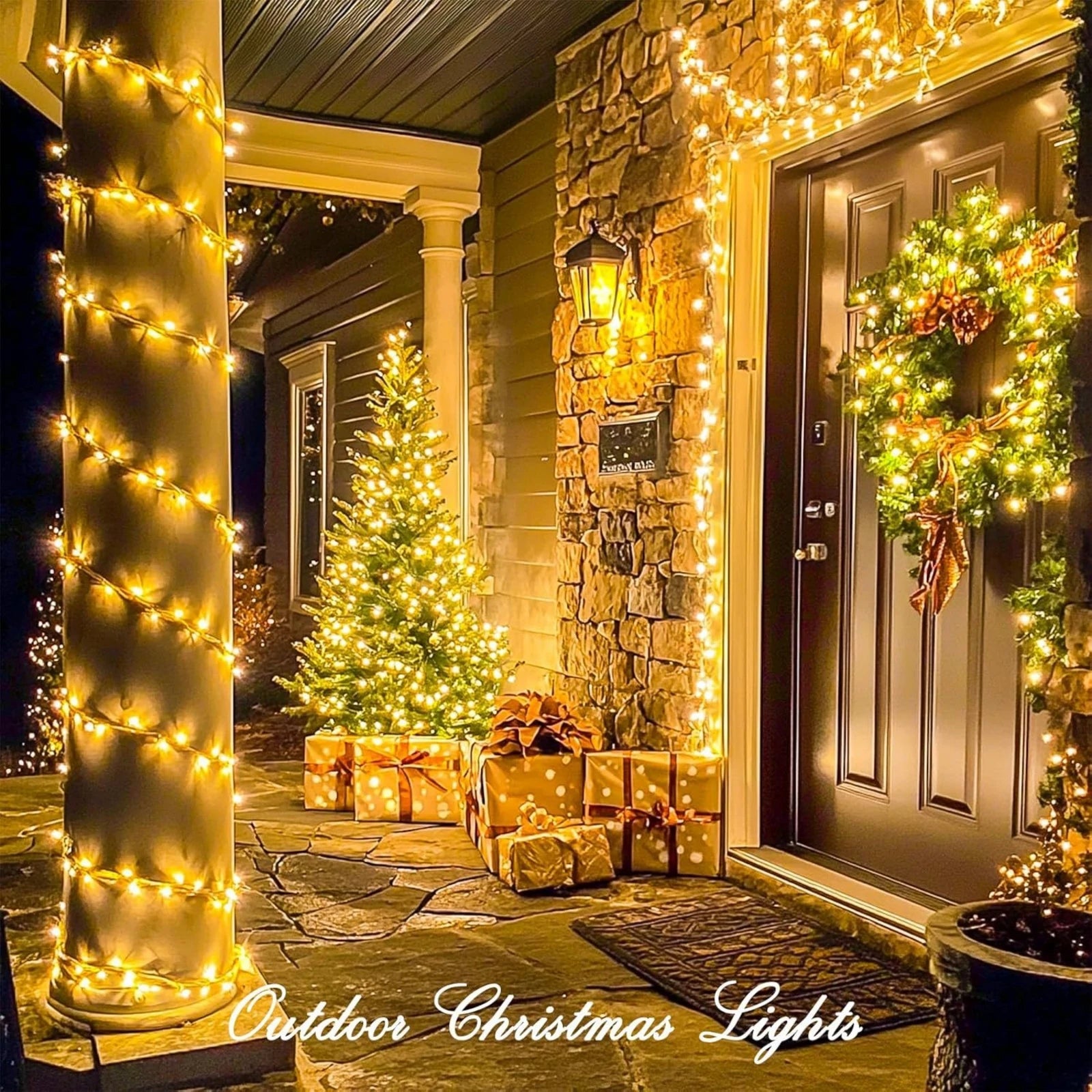 24V 100/800LED String Lights 8 Modes Waterproof Blue White Warm RGB LED Fairy Lights Courtyard Christmas Party Wedding Decor