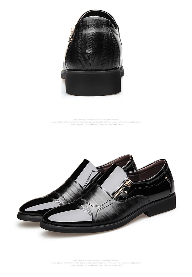 Chaussures Homme Chaussures en Cuir Chaussures Habillées D'affaires Décontractées Tout-Aller Anti-Choc Résistantes à l'Usure Chaussures Homme