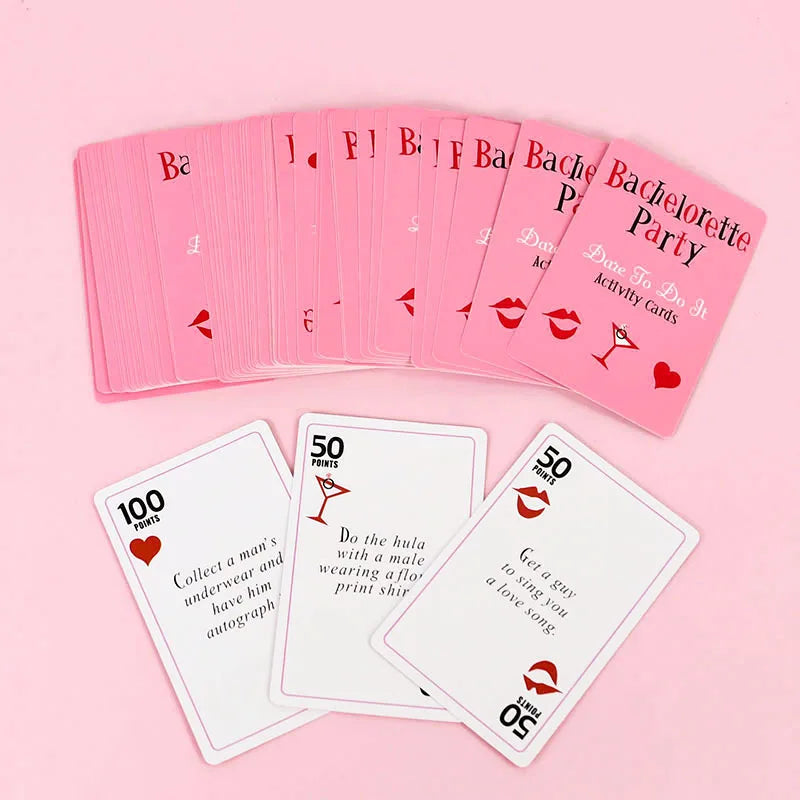 Bachelorette Party Truth or Dare Card Game | Bridal Shower & Hen Party Activity