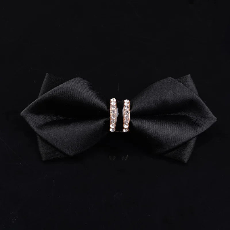Nœud Papillon Fait à la Main de Haute Qualité pour Hommes, Banquet d'Affaires, Mariage, Hôte, Costume de Marié, Chemise, Bijoux, Cadeaux, Nœud Papillon en Velours