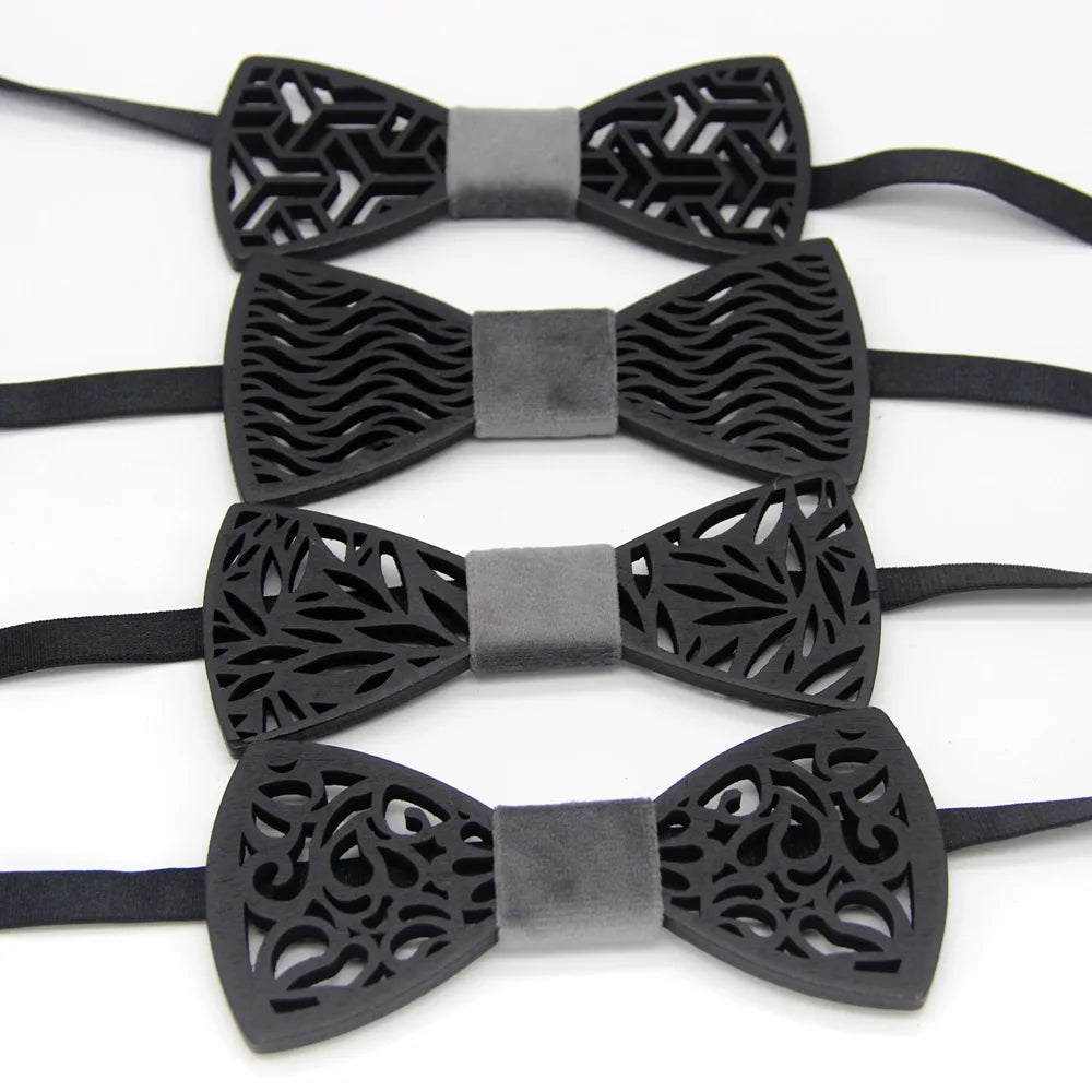 Nœuds Papillon en Bois pour Hommes, Cadeau de Noël, Nœuds Papillon en Bois pour Gentilshommes, Nœuds Papillon de Mariage, Nœuds Papillon Papillon de Fête, Cravate Papillon Tendance pour Homme