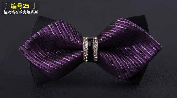 Nœud Papillon Fait à la Main de Haute Qualité pour Hommes, Banquet d'Affaires, Mariage, Hôte, Costume de Marié, Chemise, Bijoux, Cadeaux, Nœud Papillon en Velours