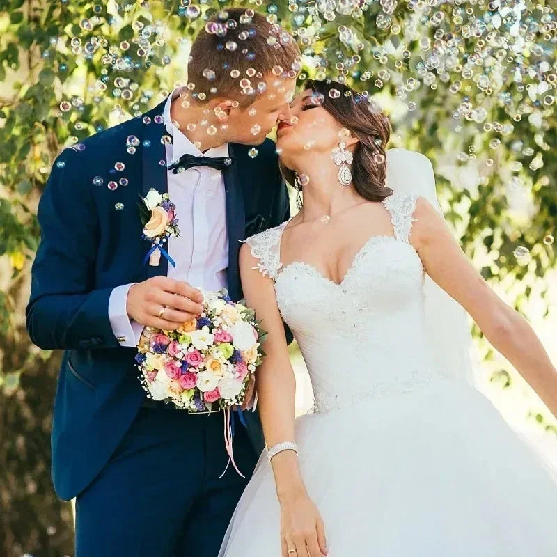 100/10 pièces Cœur d'amour Baguette Tube Vide Transparent Bouteilles de Savon à Bulles avec Poignée Cœur Cadeaux de Mariage pour Invités Décoration de Fête Jouets pour Enfants