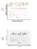 Lot de 50, Cartes de vœux et de bénédictions pour dîner de mariage, Cartes de table pour événement, Cartes de décoration d'événement inscriptibles, Fête de mariage Su