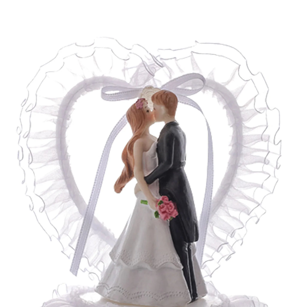 Décorations de gâteau de mariage pour mariés – Cadeau souvenir romantique pour dessert de fête de fin d'année