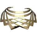 Collier ras du cou gothique — Modèle court d'inspiration africaine